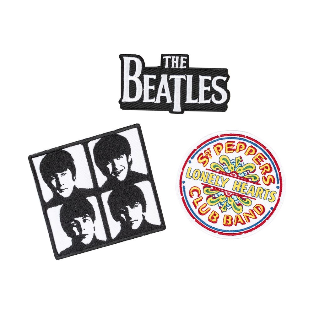 Grupo Erik The Beatles - Set Of 3 Ensemble de patchs de vêtements - Multicolore